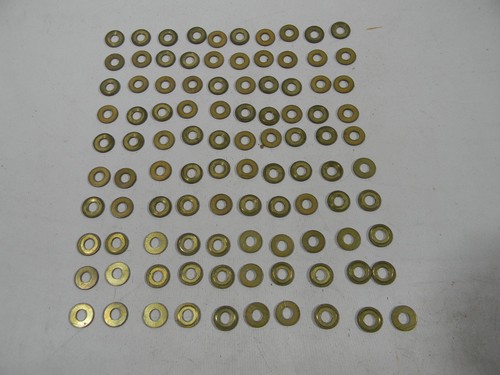 Vintage brass washers 400 x - washers,
